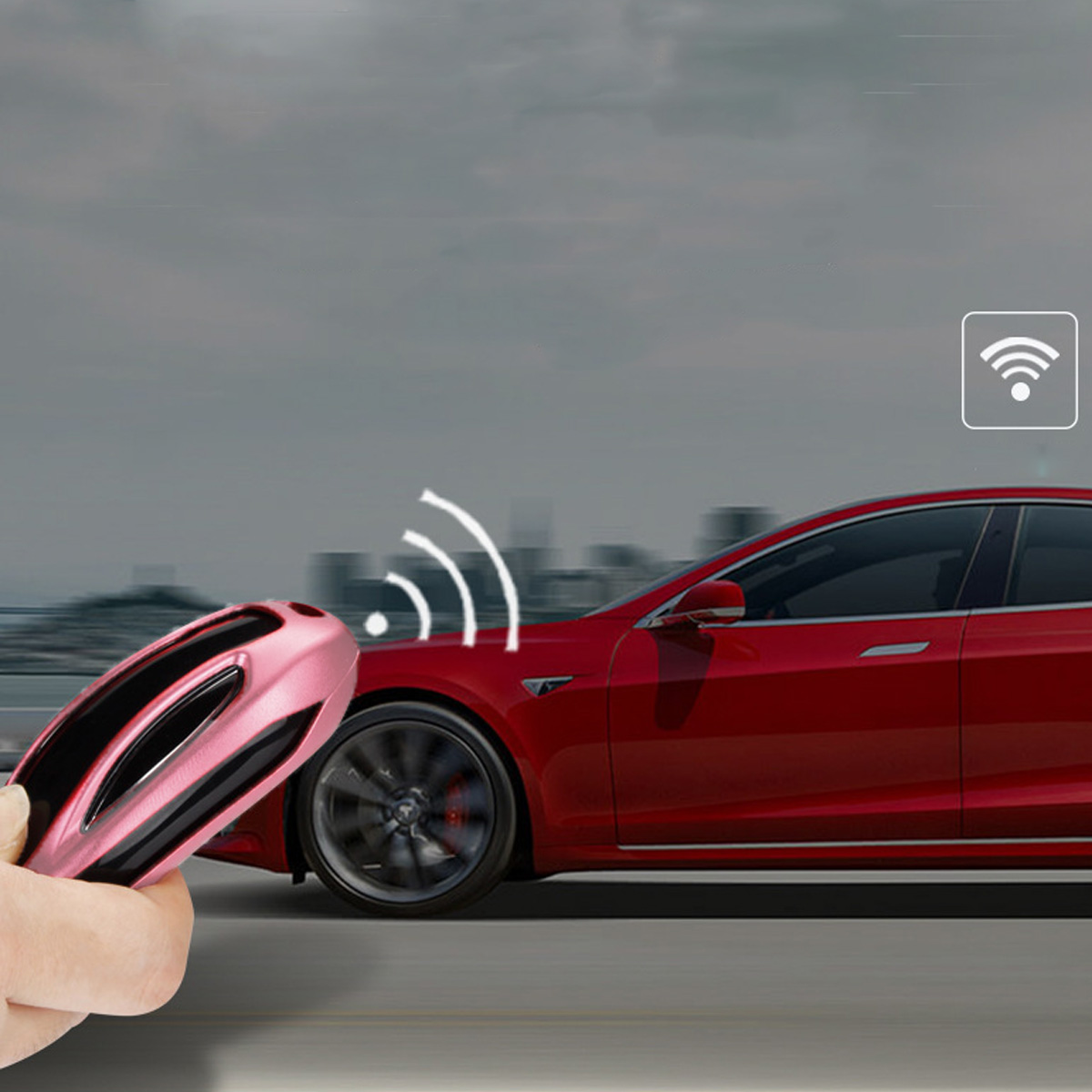 Luxury-Aluminum-Car-Key-Casebag-Fob-Pocket-Cover-Holder-for-Tesla-Model-S-X-1280780