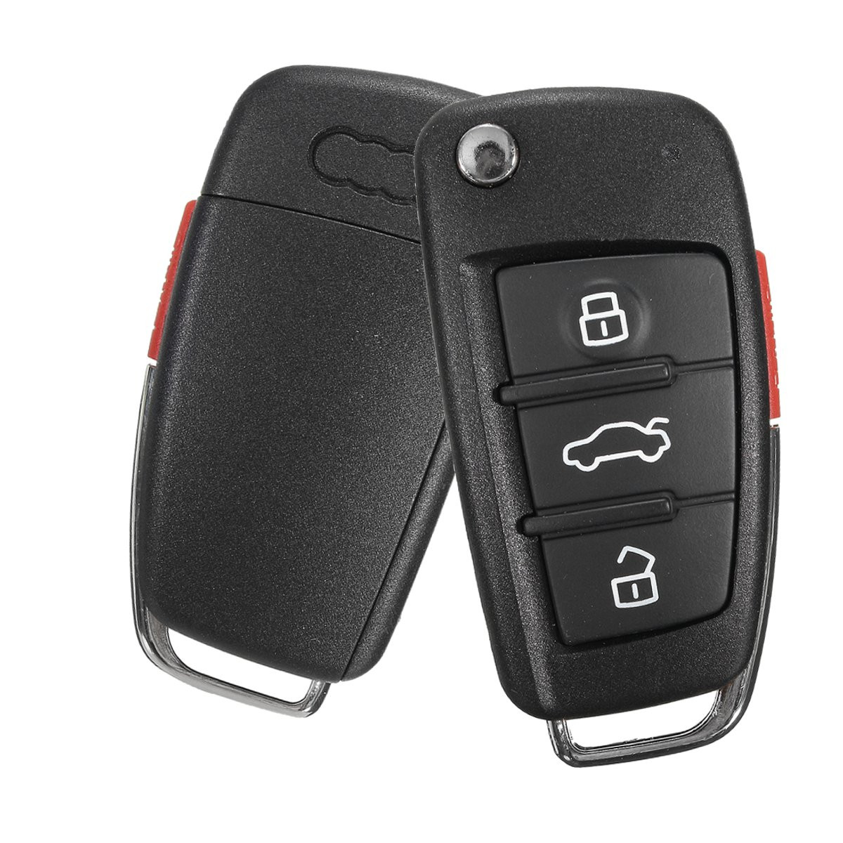 New-31-Buttons-Remote-Key-Fob-Case-Uncut-Blade-For-Audi-A6-A4-A2-A8-TT-Q7-1112920