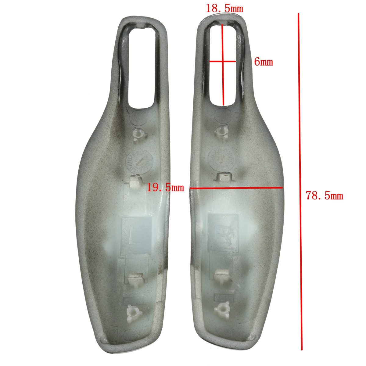 Pair-ABS-Plastic-Remote-Smart-Key-Fob-Case-Side-Key-Cover-Shell-For-Porsche-1632833