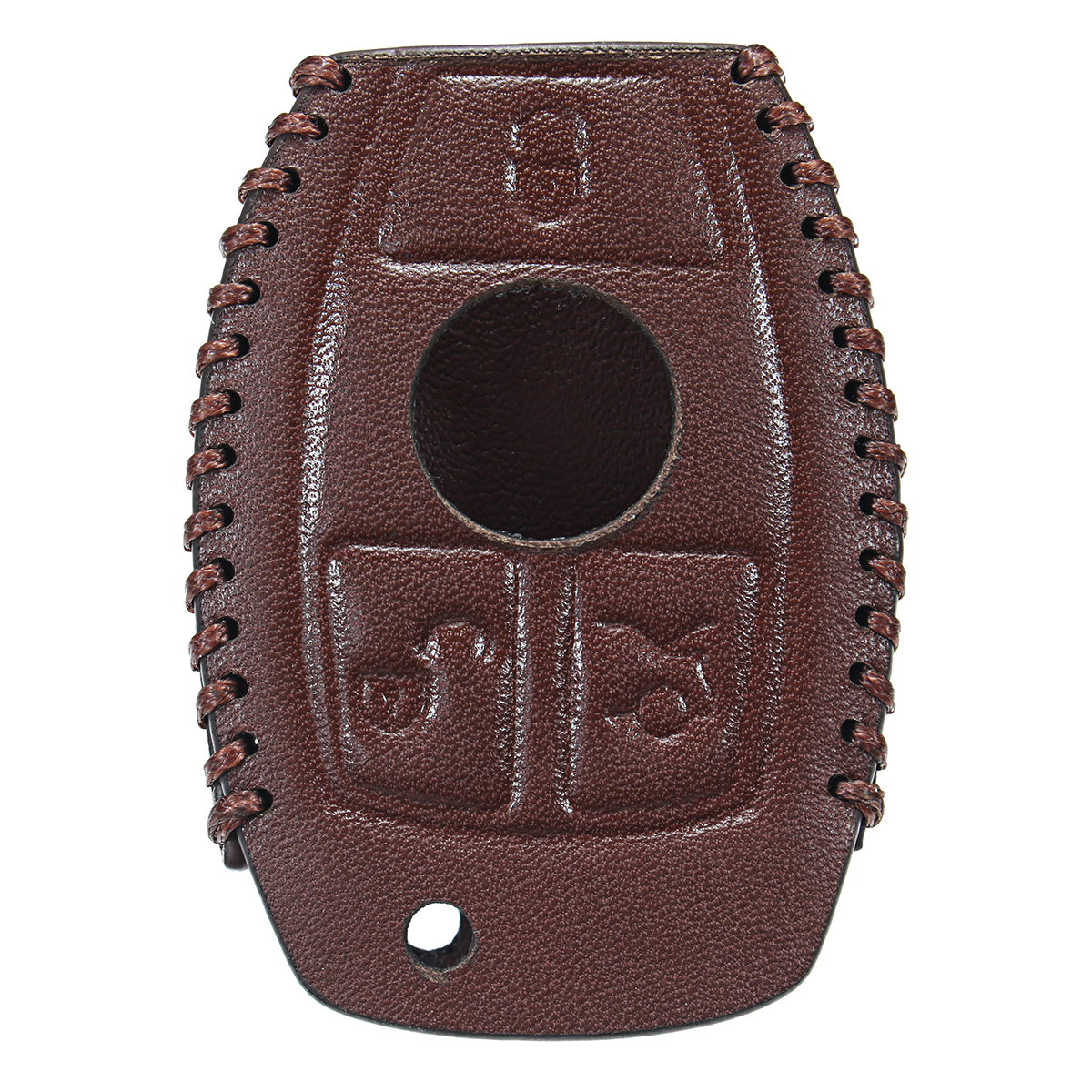 Real-Leather-23-Buttons-Car-Remote-Key-Case-Cover-Fob-For-Mercedes-Benz-1416379
