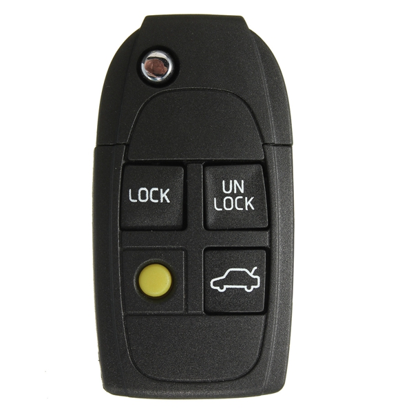Remote-Car-Key-Cover-Fob-Keyless-Case-Flip-Key-Shell-4-Button-for-Volvo-996161