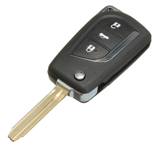 Remote-Car-Key-Fob-Cover-3-Button-Flip-For-Toyota-Yaris-Echo-Tarago-Camry-Rav4-Collara-996150