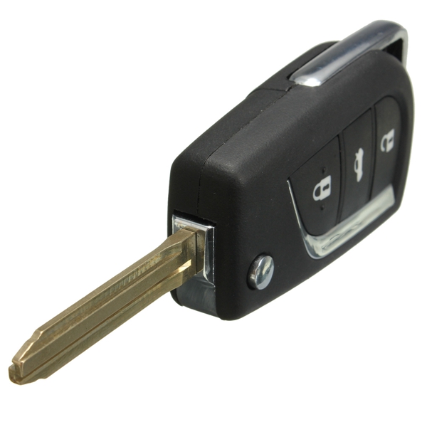 Remote-Car-Key-Fob-Cover-3-Button-Flip-For-Toyota-Yaris-Echo-Tarago-Camry-Rav4-Collara-996150