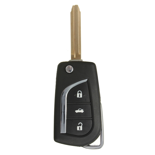 Remote-Car-Key-Fob-Cover-3-Button-Flip-For-Toyota-Yaris-Echo-Tarago-Camry-Rav4-Collara-996150