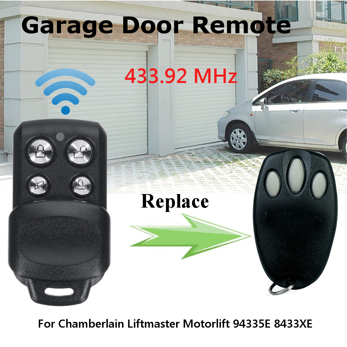 Remote-Control-43392MHz-for-Chamberlain-Liftmaster-Motorlift-94335E-1240826