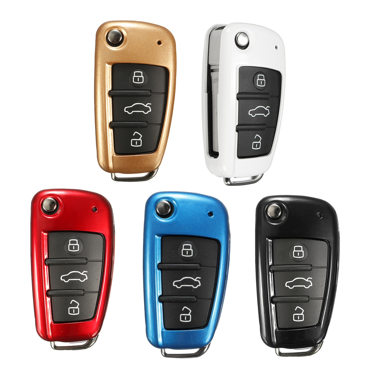 Remote-Flip-Key-Cover-Case-Shell-Fob-Protection-for-Audi-A1-A3-A4-A6-Q3-Q5-TT-us-1121915