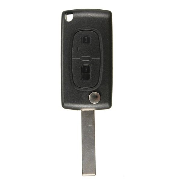 Remote-Key-ID46-2-Buttons-433MHz-Transponder-Chip-For-Peugeot-207-307-308-407-1007333