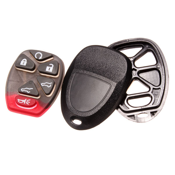 Remote-Key-Shell-Case-For-Chevrolet-Six-Buttons-Black-Replacement-927552