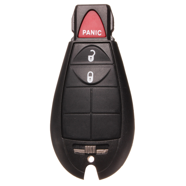Remote-Key-Shell-Case-for-Chrysler-Dodge-3-Button-Black-Replacement-927739