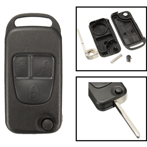 Replacement-3-Button-Remote-Key-FOB-Shell-Case-For-Mercedes-Benz-ML-C-CL-S-Class-1009737