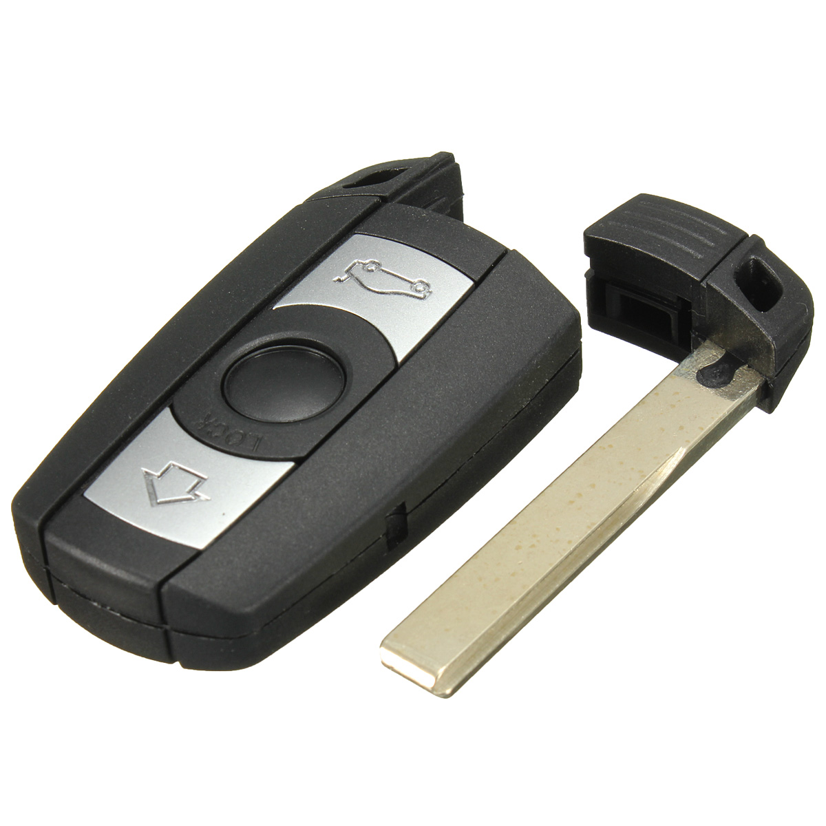 Replacement-Keyless-Entry-Smart-Uncut-Blade-Remote-Key-Case-For-BMW-KR55WK49127-1385985