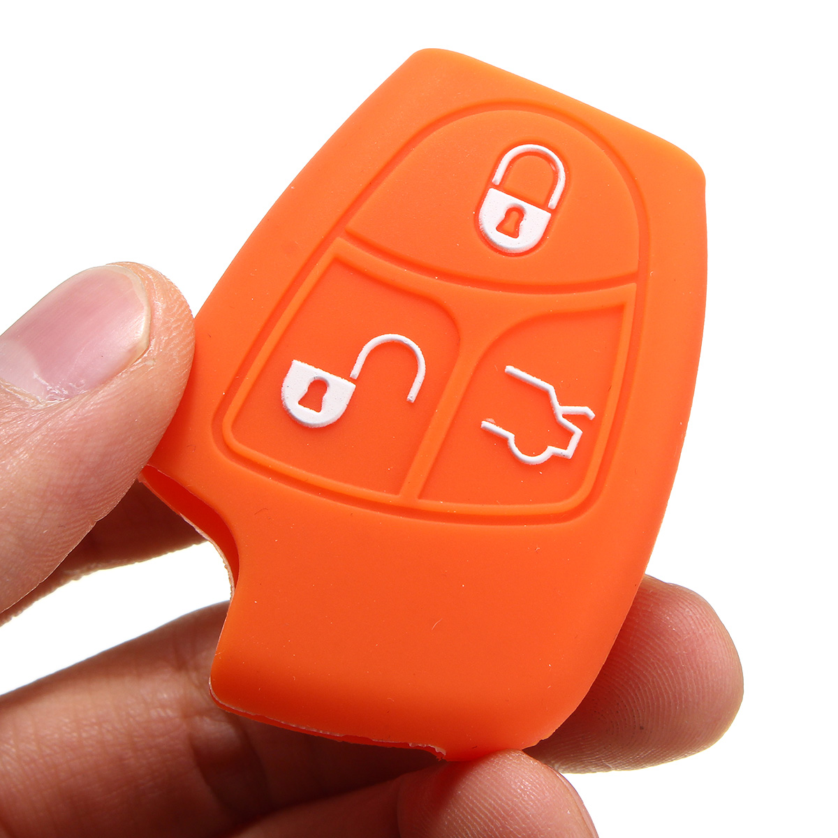 Silicone-3-Button-Car-Remote-Key-Fob-Case-Cover-For-Benz-CL500-CLK320-SLK55-1152867