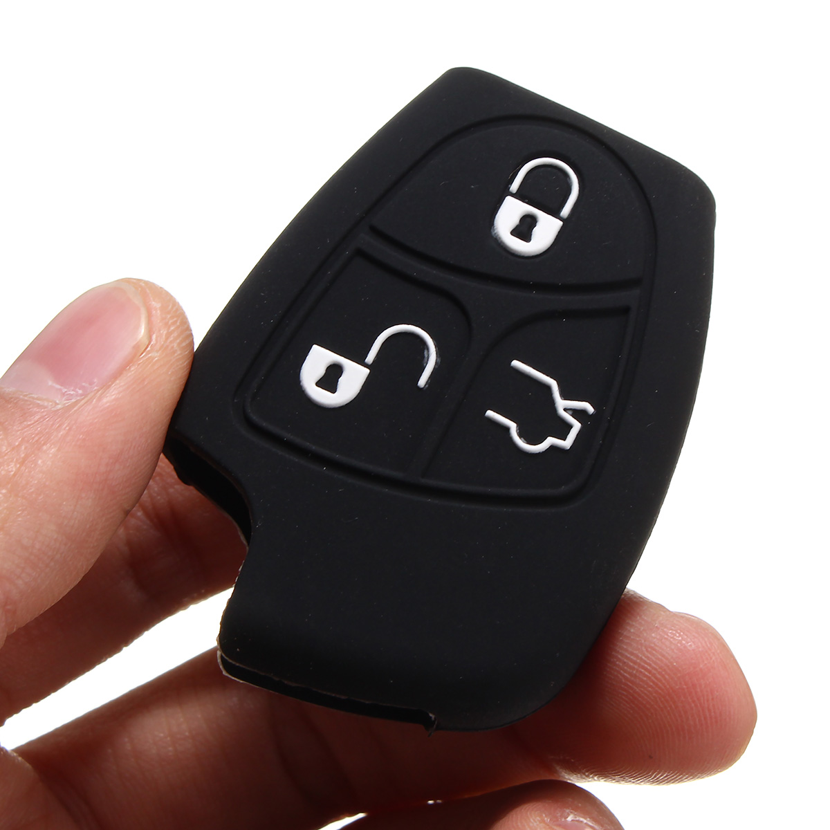 Silicone-3-Button-Car-Remote-Key-Fob-Case-Cover-For-Benz-CL500-CLK320-SLK55-1152867