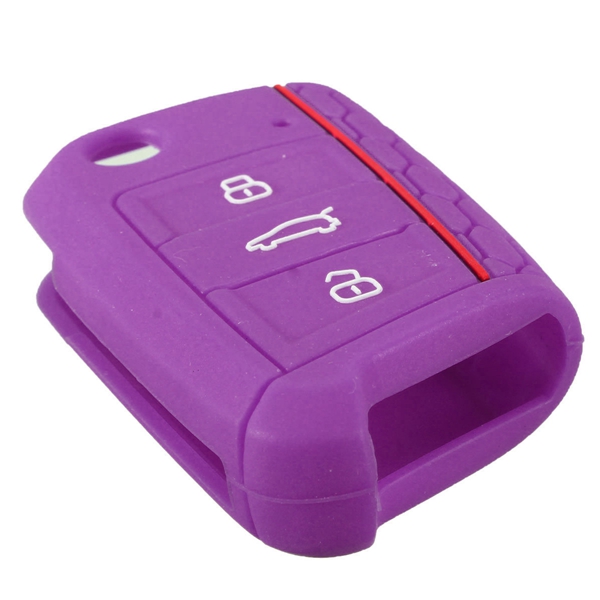 Silicone-Arabesquitic-Protection-Car-Key-Cover-Case-For-2014-2015-VW-Golf-MK7-990988
