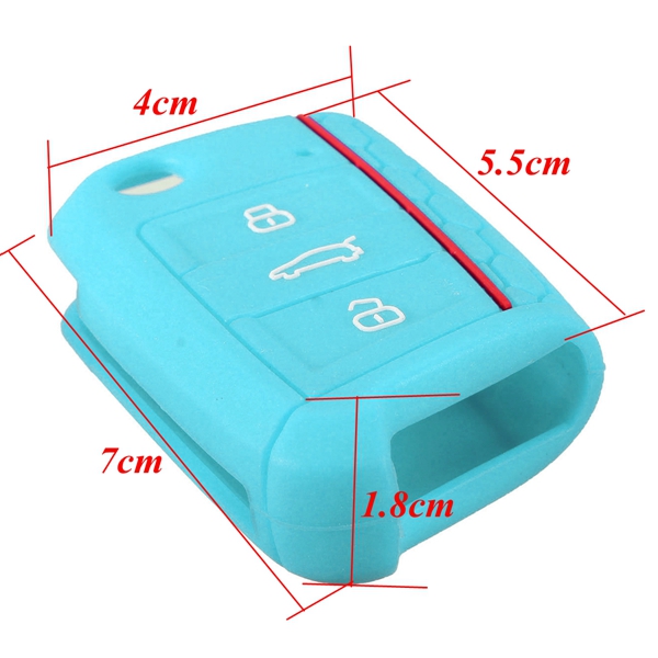 Silicone-Arabesquitic-Protection-Car-Key-Cover-Case-For-2014-2015-VW-Golf-MK7-990988