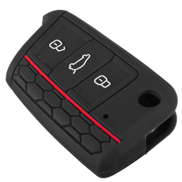Silicone-Arabesquitic-Protection-Car-Key-Cover-Case-For-2014-2015-VW-Golf-MK7-990988