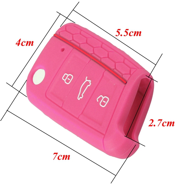 Silicone-Arabesquitic-Protection-Car-Key-Cover-Case-For-2014-2015-VW-Golf-MK7-990988