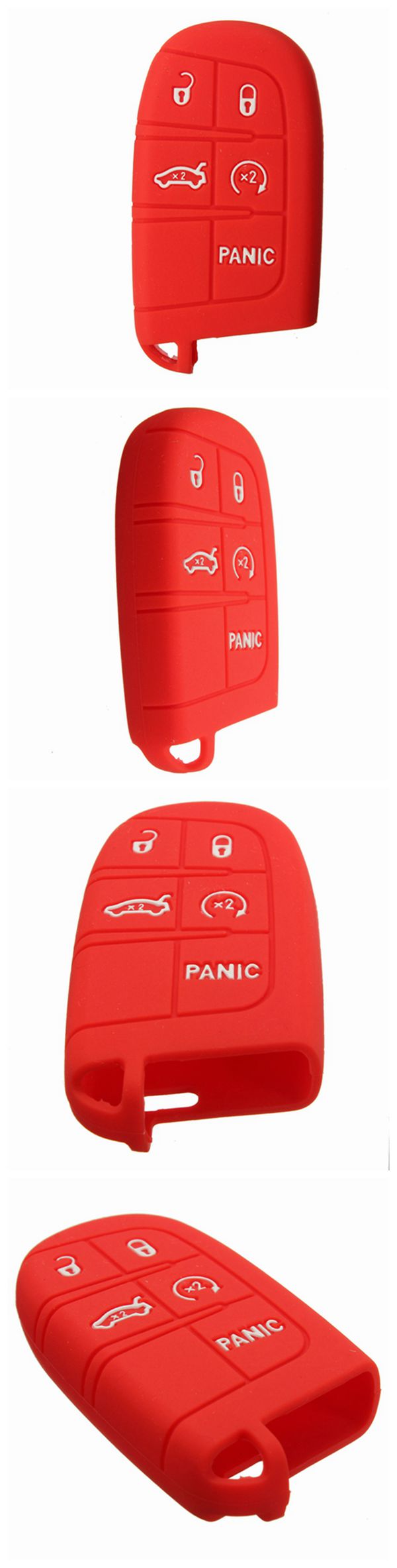 Silicone-Car-Key-Case-Cover-Fob-Shell-5-Button-Remote-for-Jeep-Chrysler-Dodge-Fiat-1007664