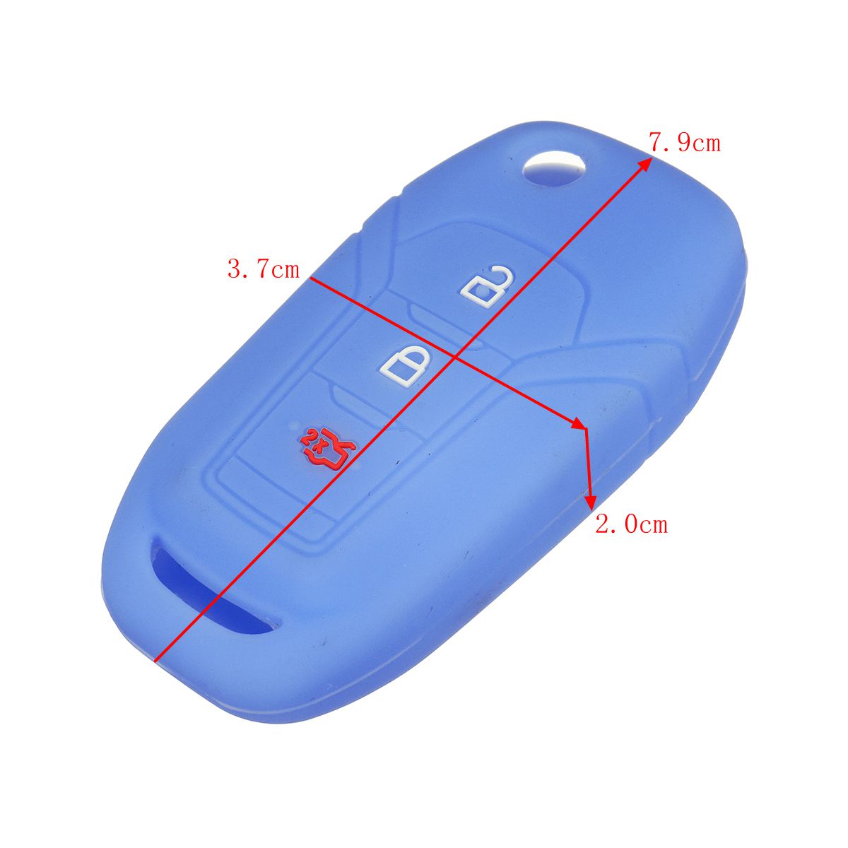 Silicone-Remote-Key-case-cover-For-Ford-Mondeo-F250-F350-F450-F550-Fusion-2017-1208897
