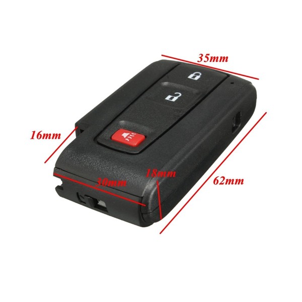 Smart-Remote-Flip-Entry-Keyless-Key-Case-Shell-for-Toyota-Prius-Fob-3-Button-1000156