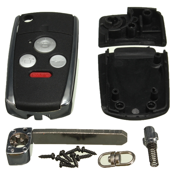 Uncut-Flip-Folding-Remote-Key-Keyless-Shell-Case-For-Honda-Accord-3-ButtonPanic-998082