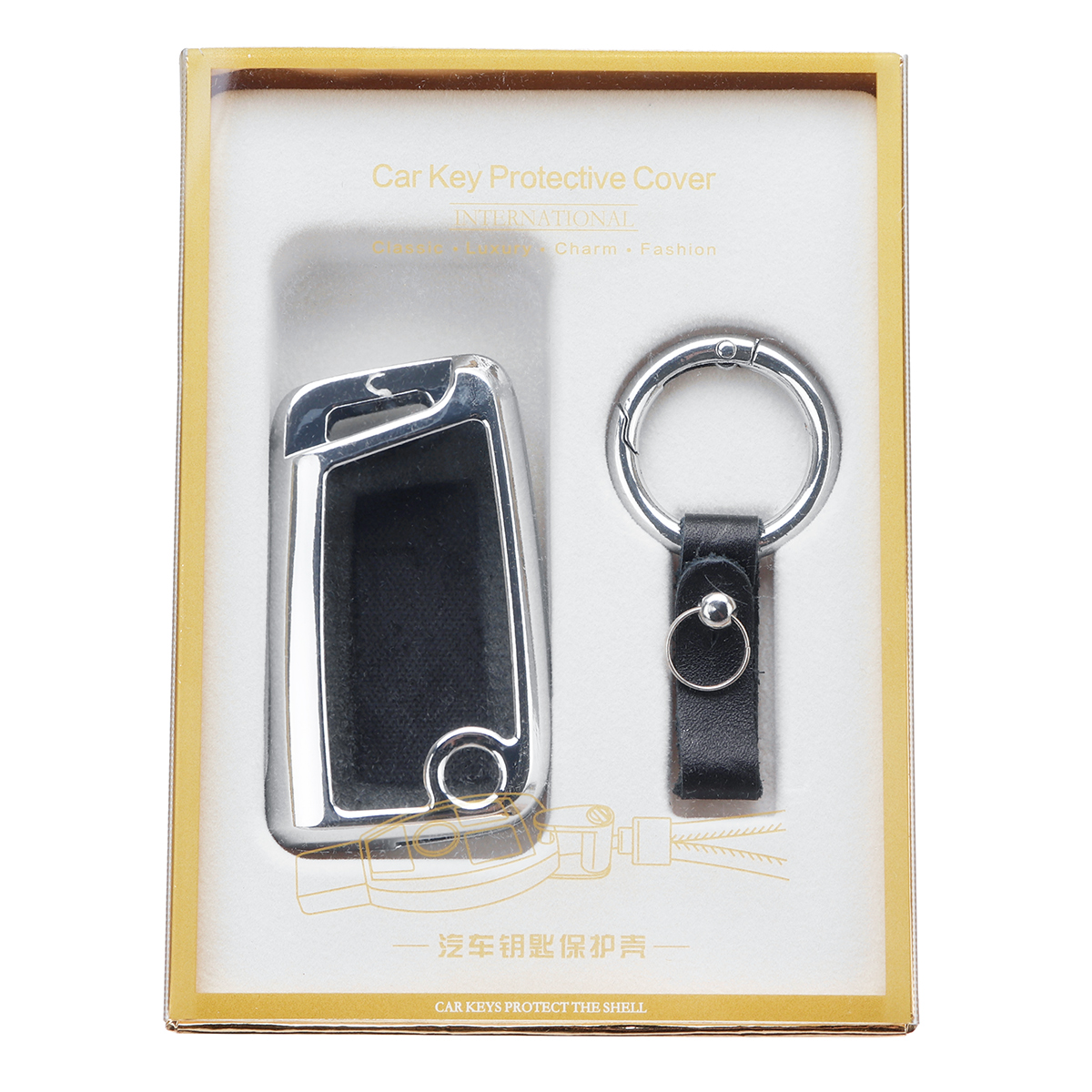 Zinc-Alloy-Remote-Key-Cover-Fob-Case-Shell-for-VW-Golf-7-MK7-Skoda-Octavia-A7-Seat-Leon-Ibiza-1462845