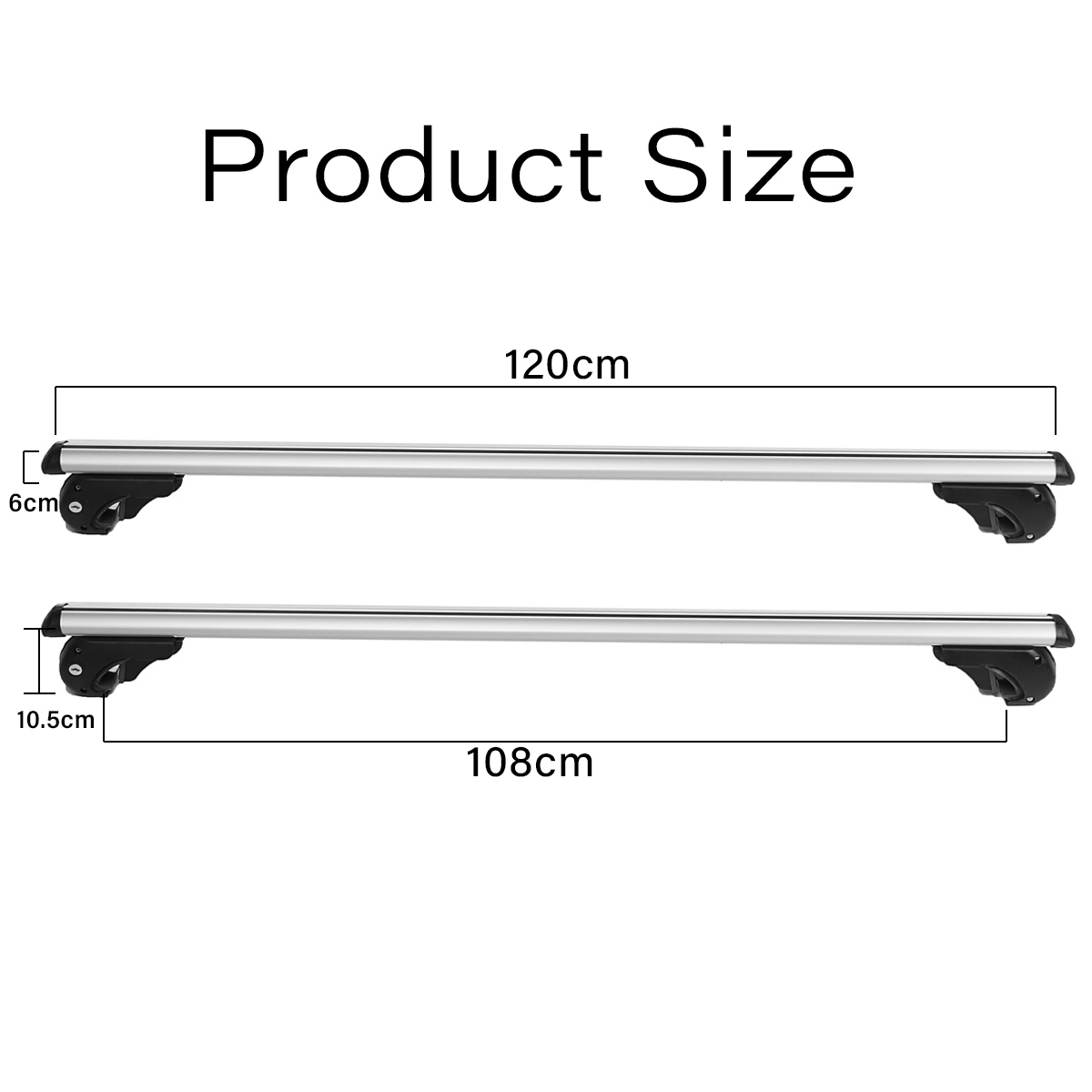 48quot-120cm-Universal-Car-Aluminum-Roof-Rack-Rail-Cross-Bar-Luggage-Carrier-WLock-1748811
