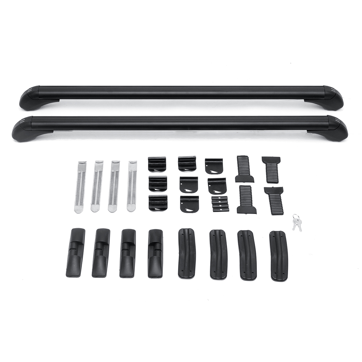 Aluminum-Car-Roof-Rack-Cross-Bars-Luggage-Carrier-Rubber-Gasket-For-4DR-Car-Sedans-SUV-1523843