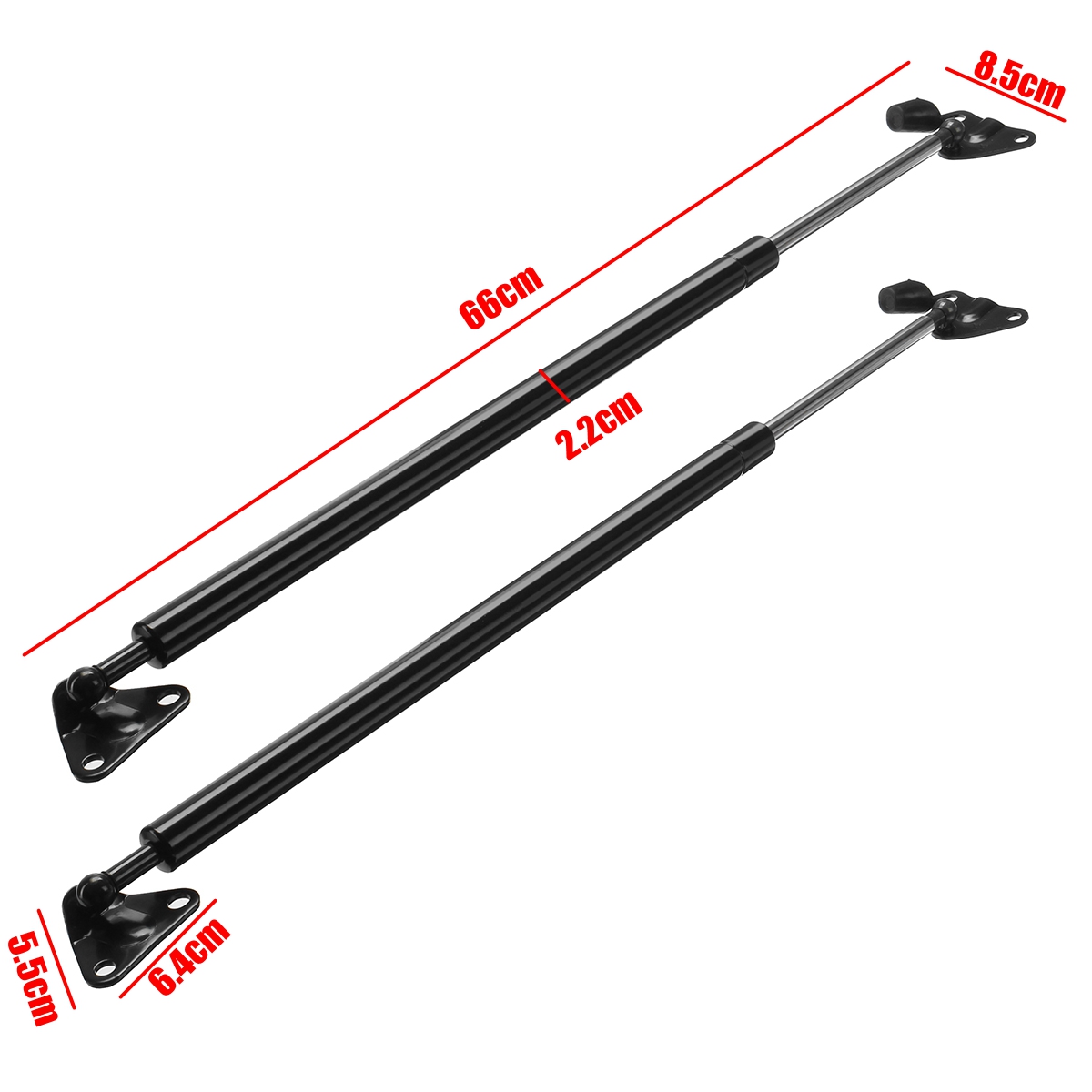 Pair-Rear-Tailgate-Gas-Strut-Damper-Slow-Down-For-Toyota-Hiace-Standard-Roof-Van-2005-2008-1817389