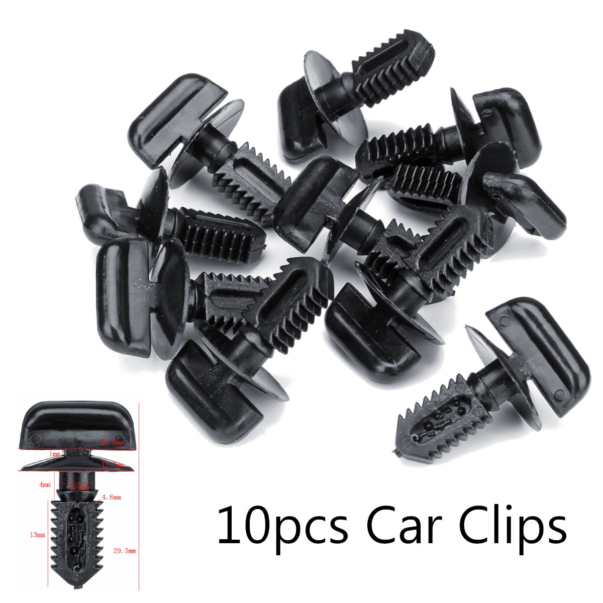 10-X-Plastic-Mounting-Trim-Clips-Dash-Battery-Cover-Boot-Lining-For-BMW-3-Series-E30-E36-E46-E60-E93-1499006