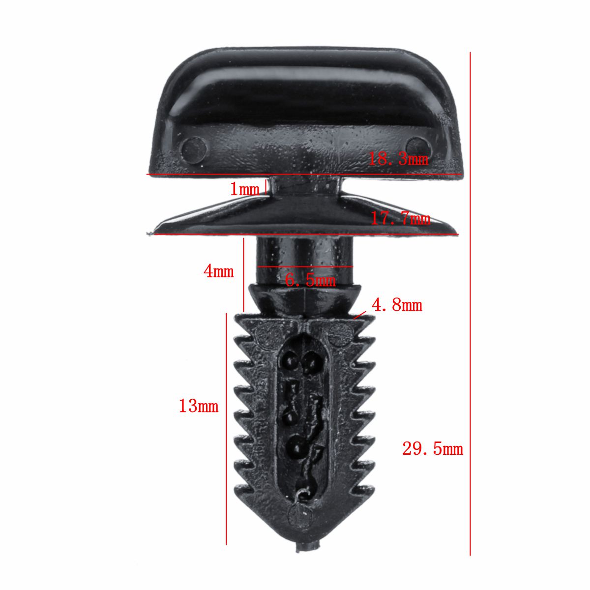 10-X-Plastic-Mounting-Trim-Clips-Dash-Battery-Cover-Boot-Lining-For-BMW-3-Series-E30-E36-E46-E60-E93-1499006