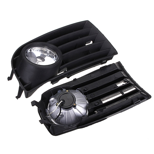 12V-Fog-Light-Lamp-Bulb-Grille-Grill-Set-For-VW-GOLF-Rabbit-03-09-962813