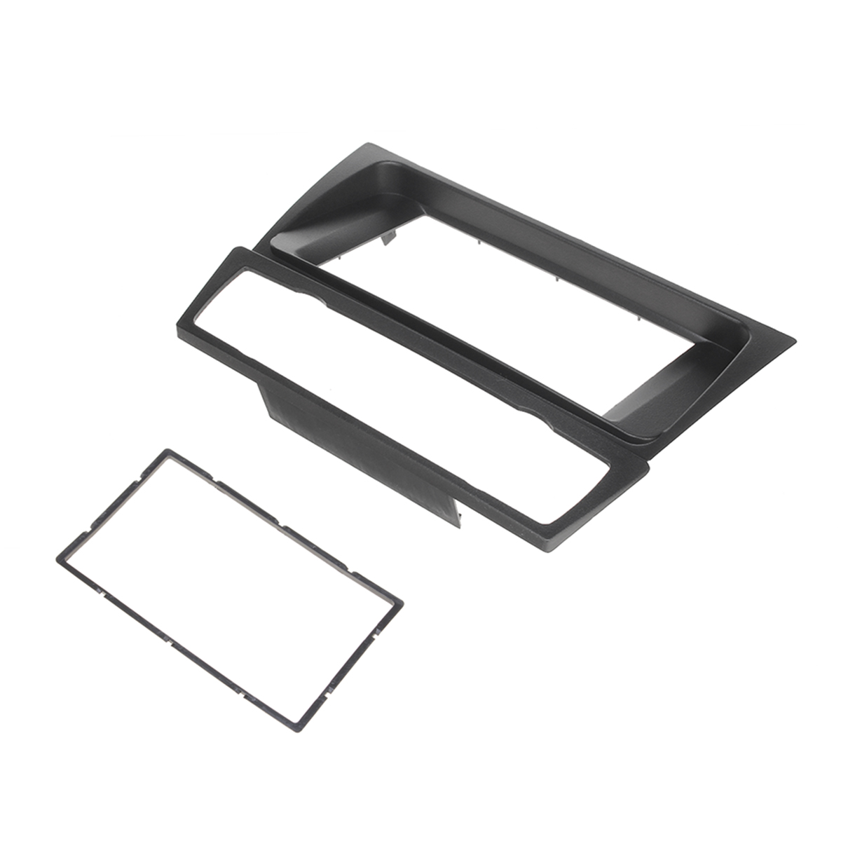 2-DIN-Car-Stereo-Radio-Fascia-Panel-Dashboard-Frame-For-BMW-3-Series-2005-onwards-E90--E91--E92--E93-1526049