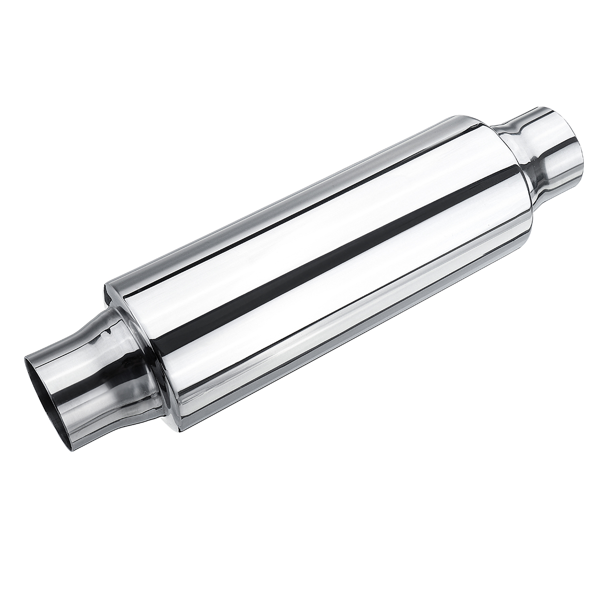 2-InOutlet-13-Long-Car-Turbo-Exhaust-Muffler-Resonator-Siliencer-Stainless-1596584