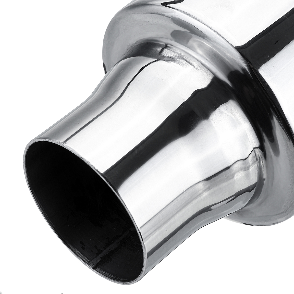 2-InOutlet-13-Long-Car-Turbo-Exhaust-Muffler-Resonator-Siliencer-Stainless-1596584