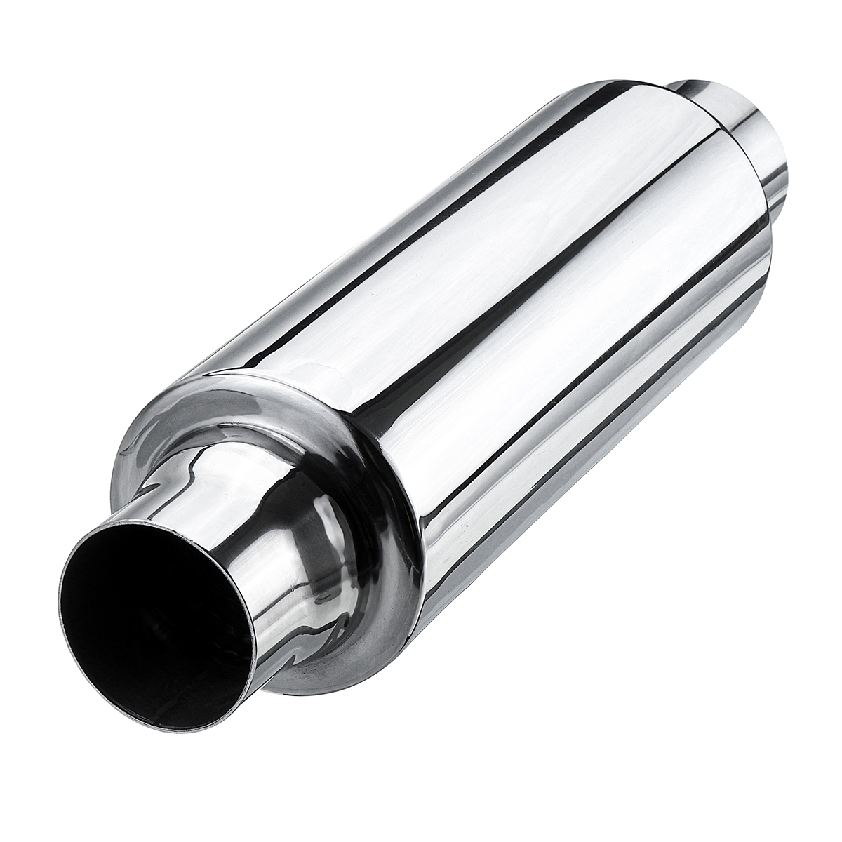 2-InOutlet-13-Long-Car-Turbo-Exhaust-Muffler-Resonator-Siliencer-Stainless-1596584