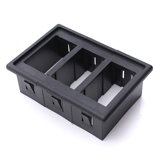 3-Rocker-Switches-Housing-ARB-Clip-Panel-Holder-Plastic-Carling-Type-957445
