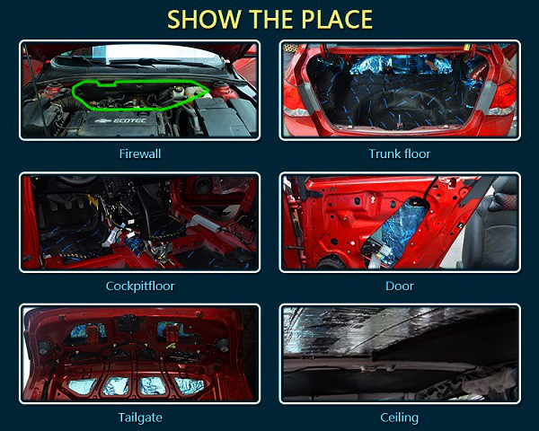 300cmx100cm-3mm-Car-Soundproof-Deadening-Heat-Insulation-Closed-Cell-Foam-1113348