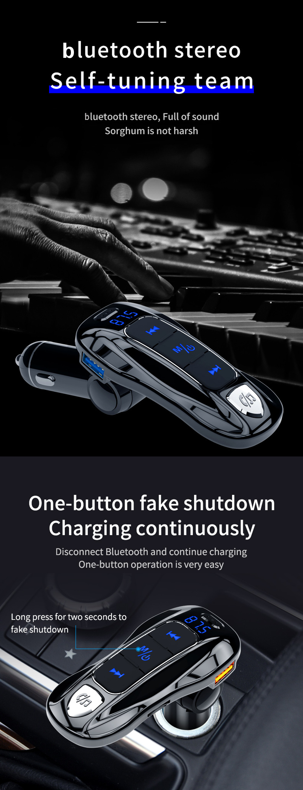 3BC55-bluetooth50-Wireless-Car-Charger-Multifunctional-Vehicle-Card-Mp3-Player-Handsfree-1629777