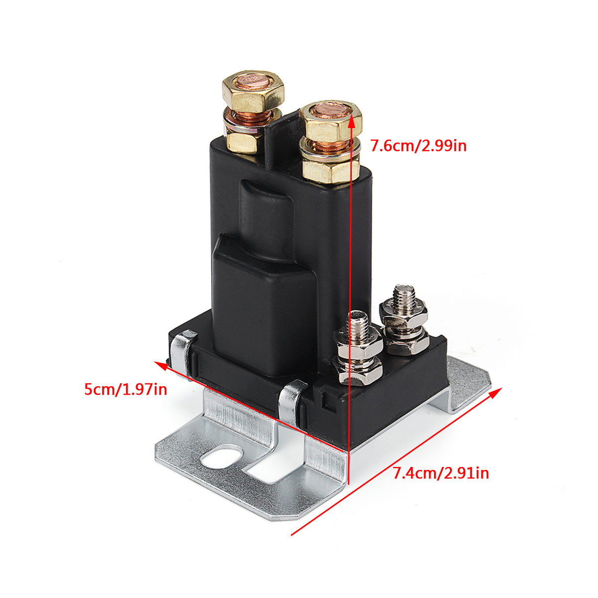 4-Pin-12V-500A-Relay-Car-Starter-OnOff-Power-Switch-Dual-Battery-Isolator-Black-1356644