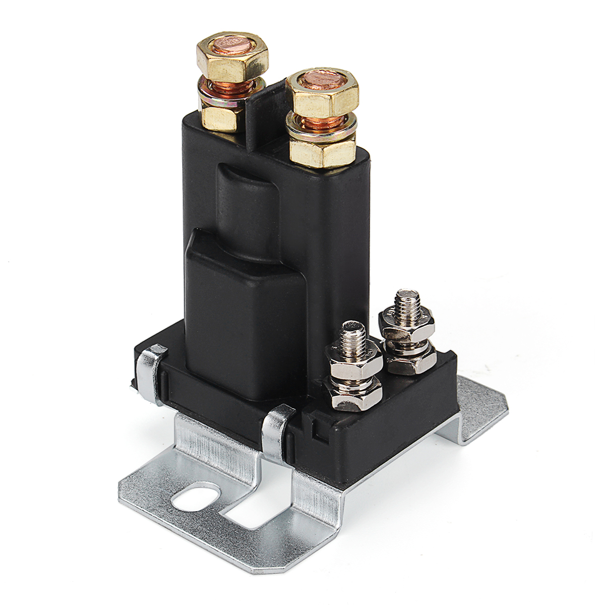 4-Pin-12V-500A-Relay-Car-Starter-OnOff-Power-Switch-Dual-Battery-Isolator-Black-1356644