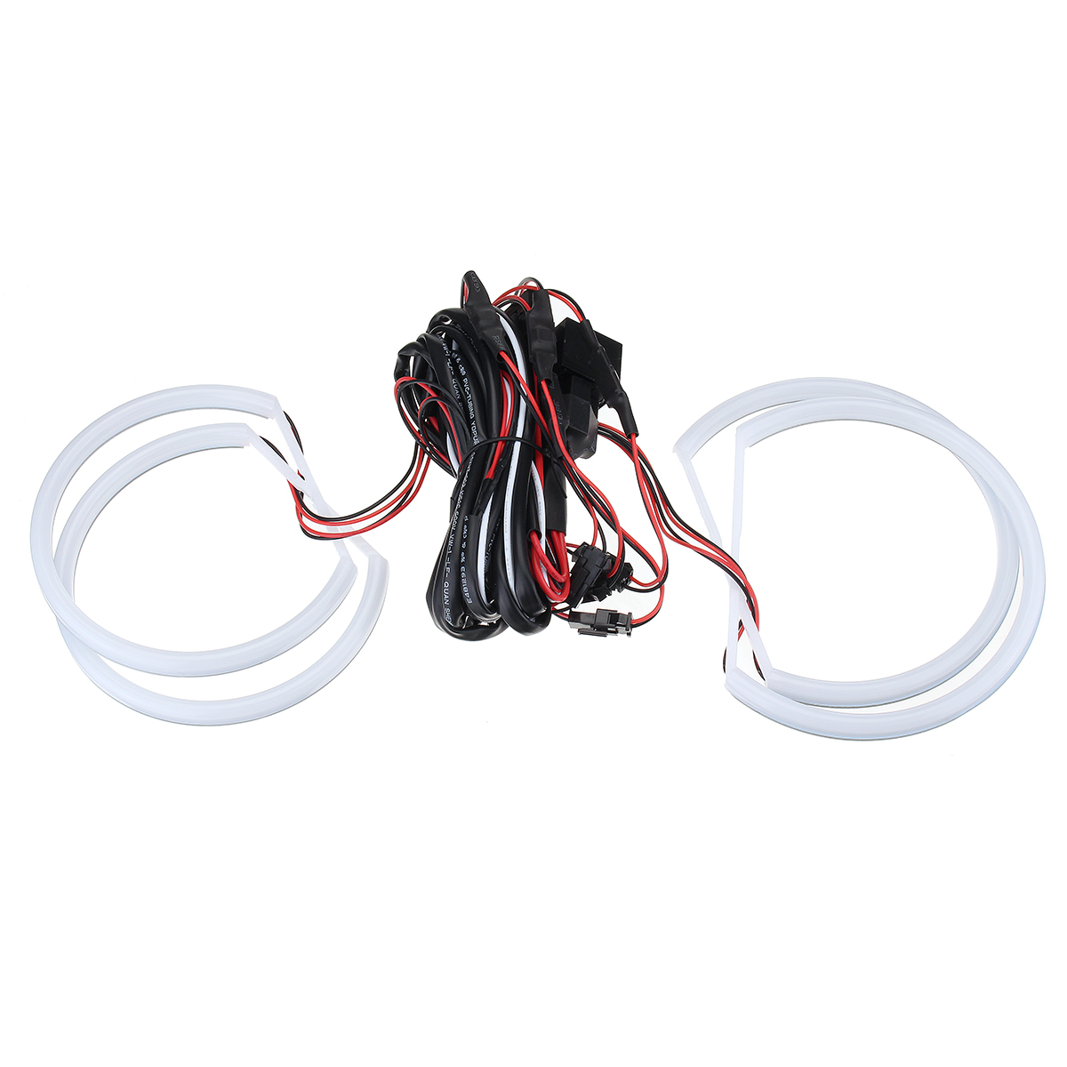 4PCS-131146mm-Cotton-Light-White-LED-Angel-Eye-Halo-Ring-Headlights-For-BMW-E46-1640219