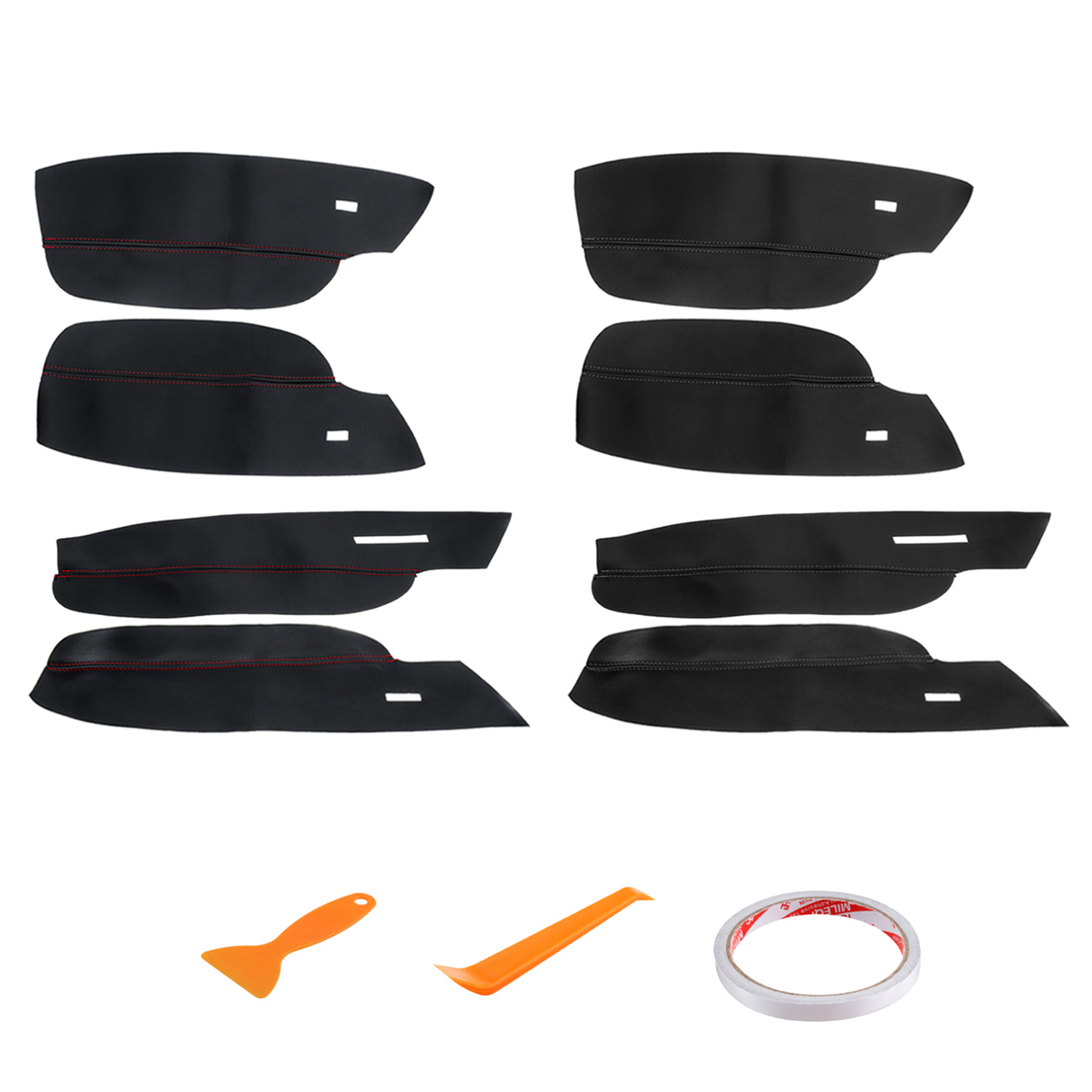 4Pcs-Car-Interior-Door-Armrest-Leather-Cover-LHD-For-VW-Golf-MK7-2014-2015-2016-1570700