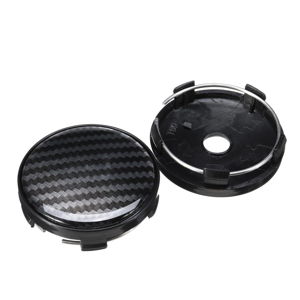 4pcs-Black-ABS-Carbon-Fiber-60mm58mm-Universal-Car-Wheel-Center-Cap-Cover-1509409