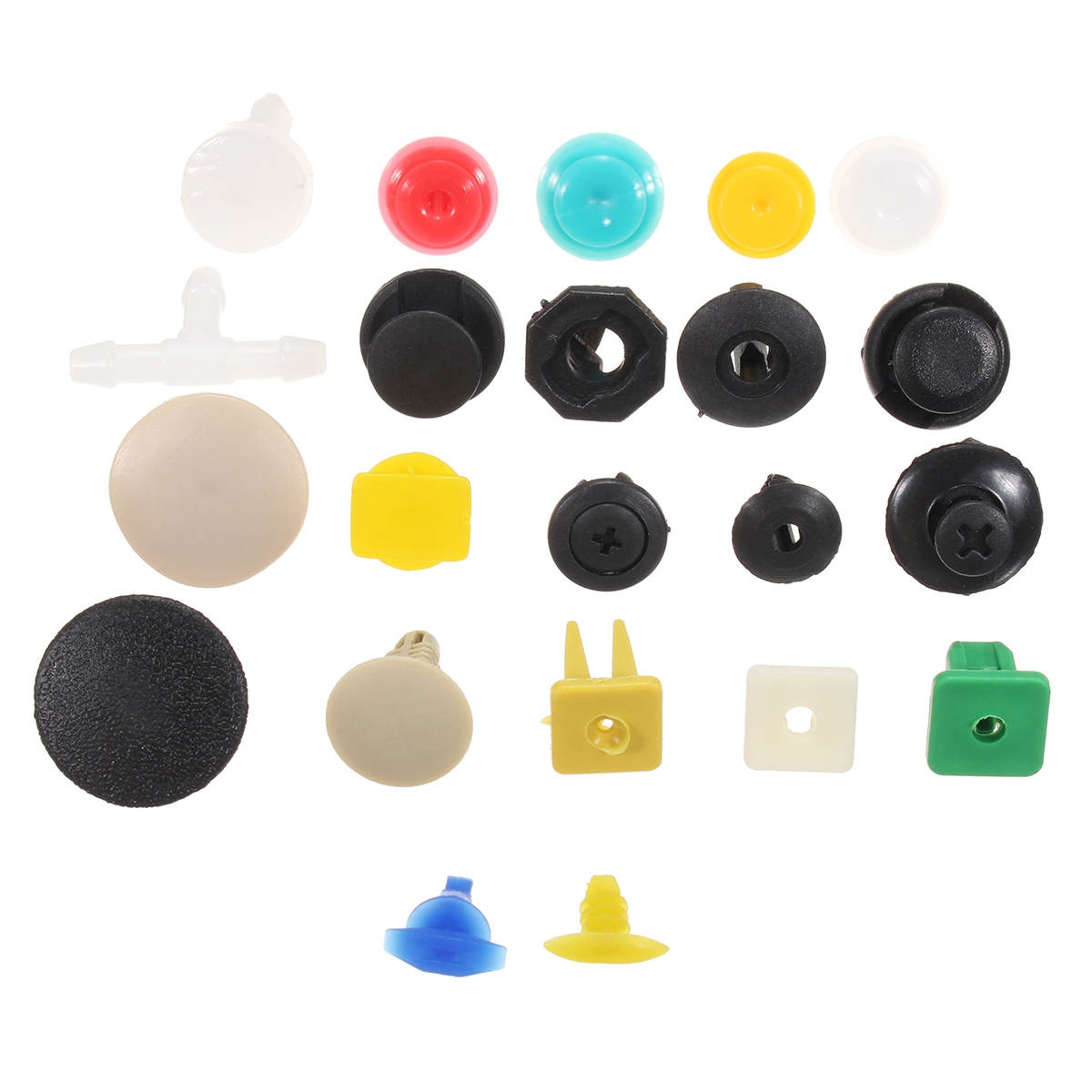 500pc-Push-Pin-Mixed-Door-Trim-Panel-Clip--Fastener-Bumper-Rivet-Retainer-1682305