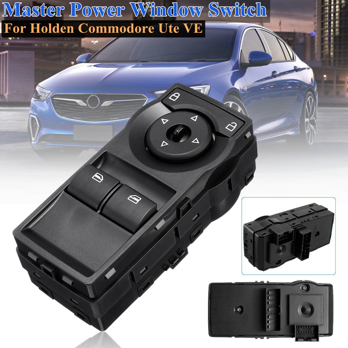 7-Pins-12V-Black-ABS-Power-Window-Button-Switch-for-Holden-Commodore-Ute-VE-2006-2013-1519449