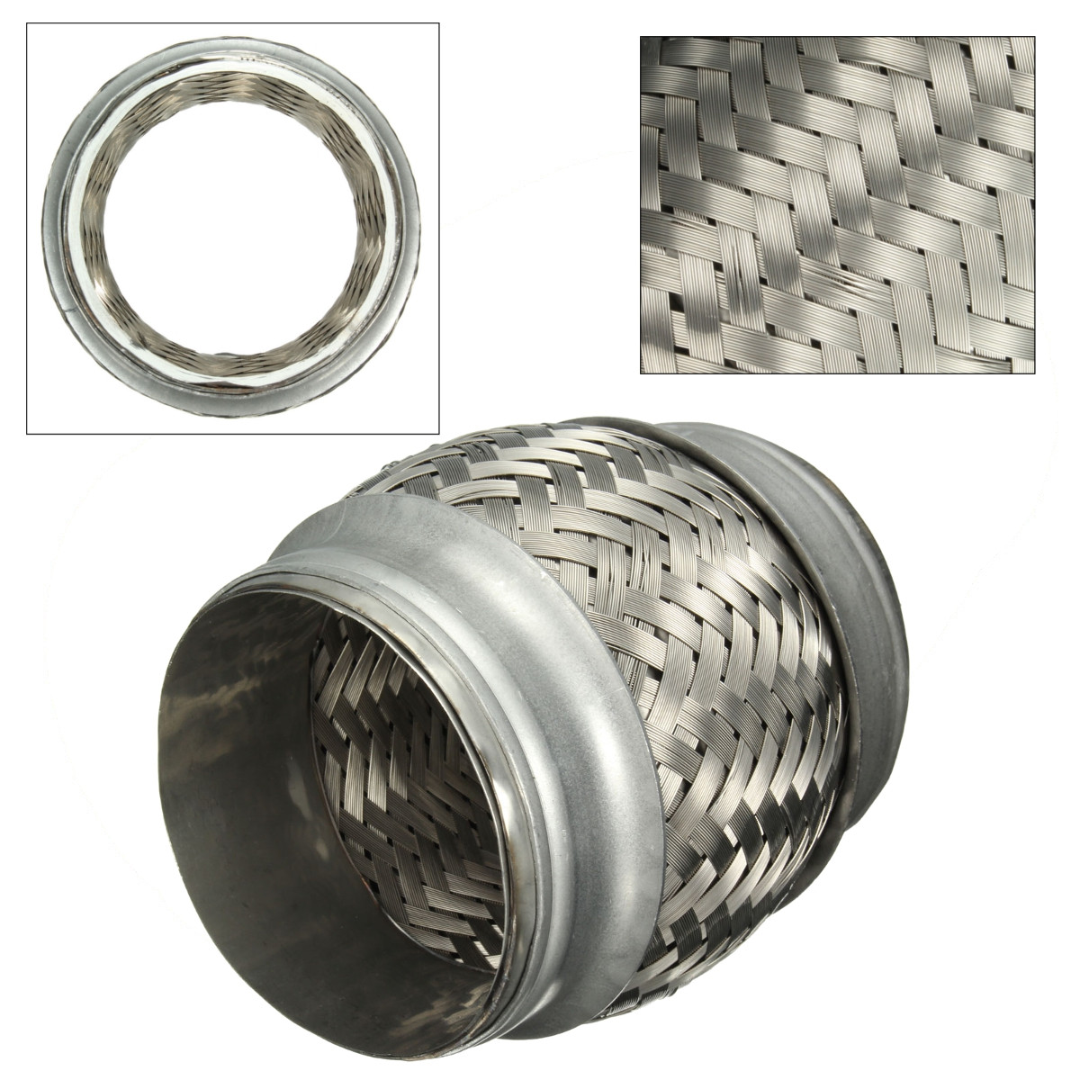72mm-Car-Stainless-Steel-Exhaust-Pipes-Connector-Double-Braided-Flex-1104851