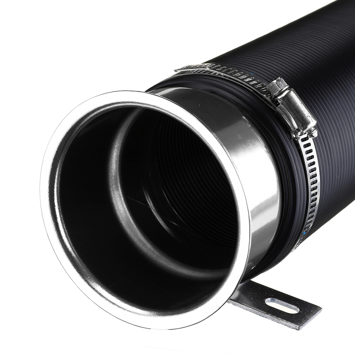 76mm-1M-Car-Air-Intake-Cold-Pipe-Flexible-Duct-Feed-Hose-Induction-Kit-Filter-UK-1646837