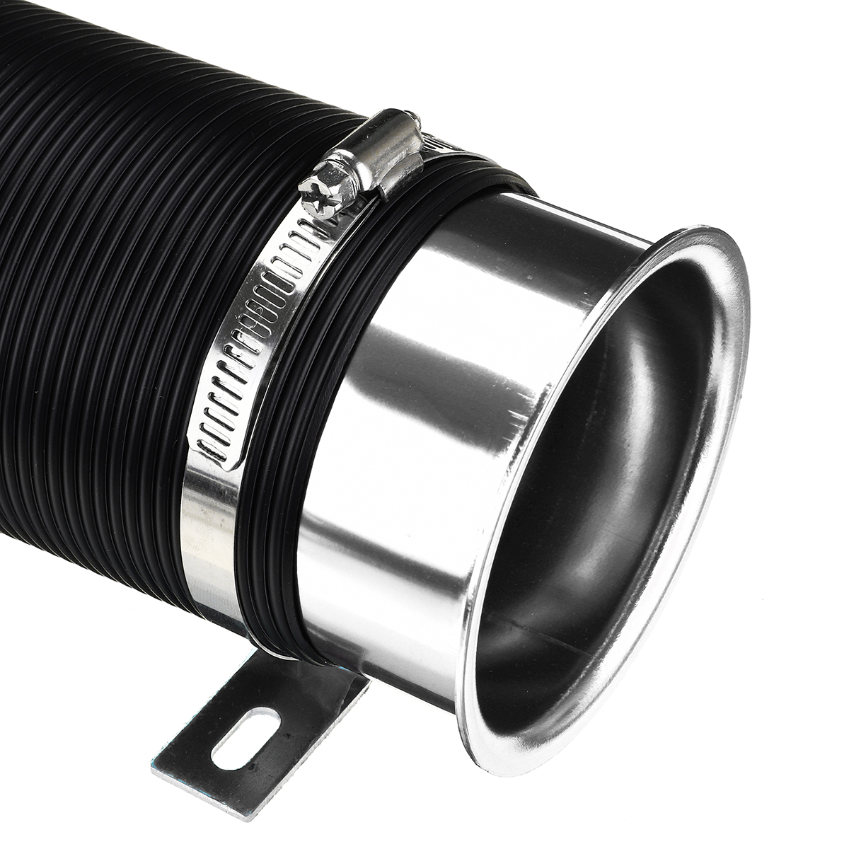 76mm-1M-Car-Air-Intake-Cold-Pipe-Flexible-Duct-Feed-Hose-Induction-Kit-Filter-UK-1646837