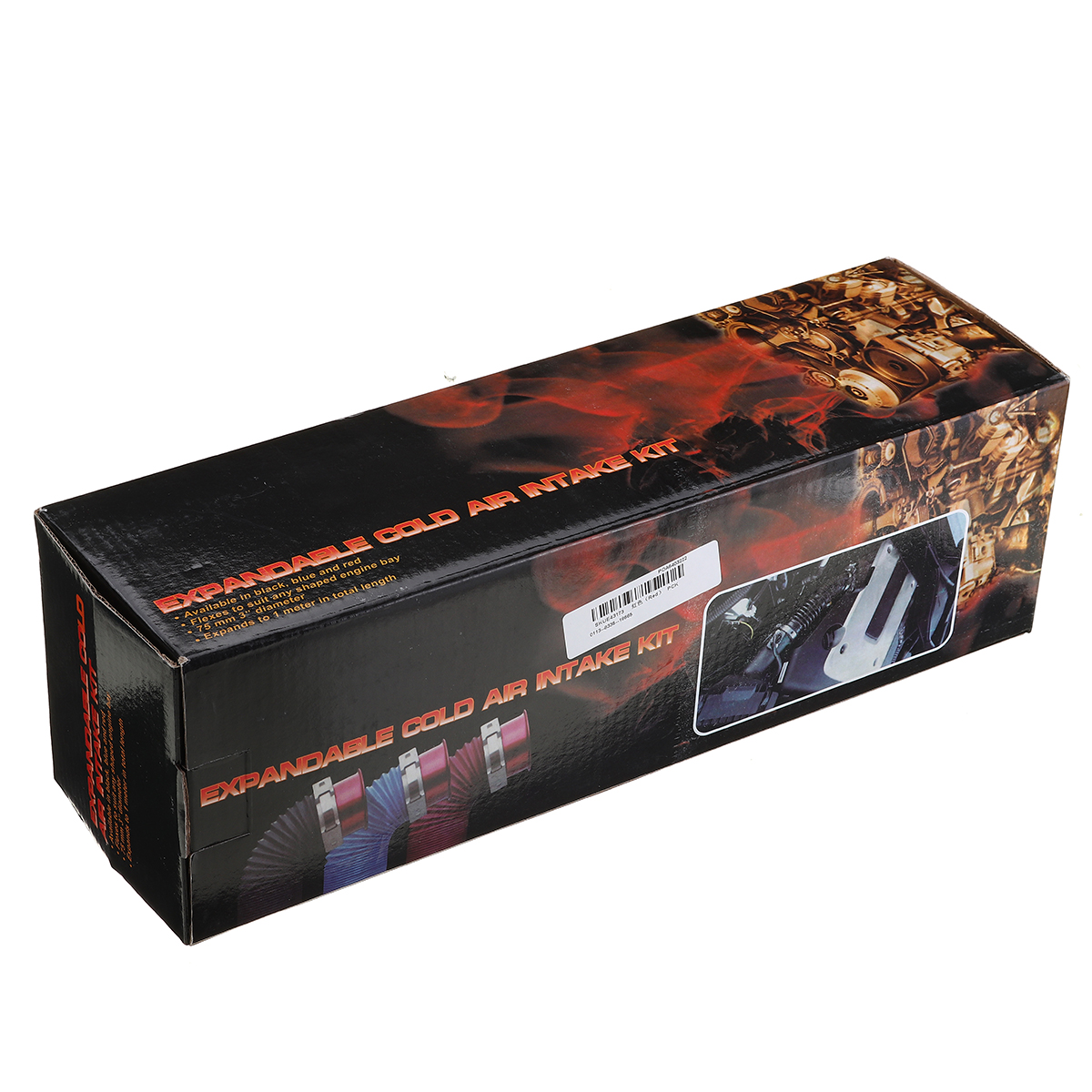 76mm-1M-Car-Air-Intake-Cold-Pipe-Flexible-Duct-Feed-Hose-Induction-Kit-Filter-UK-1646837